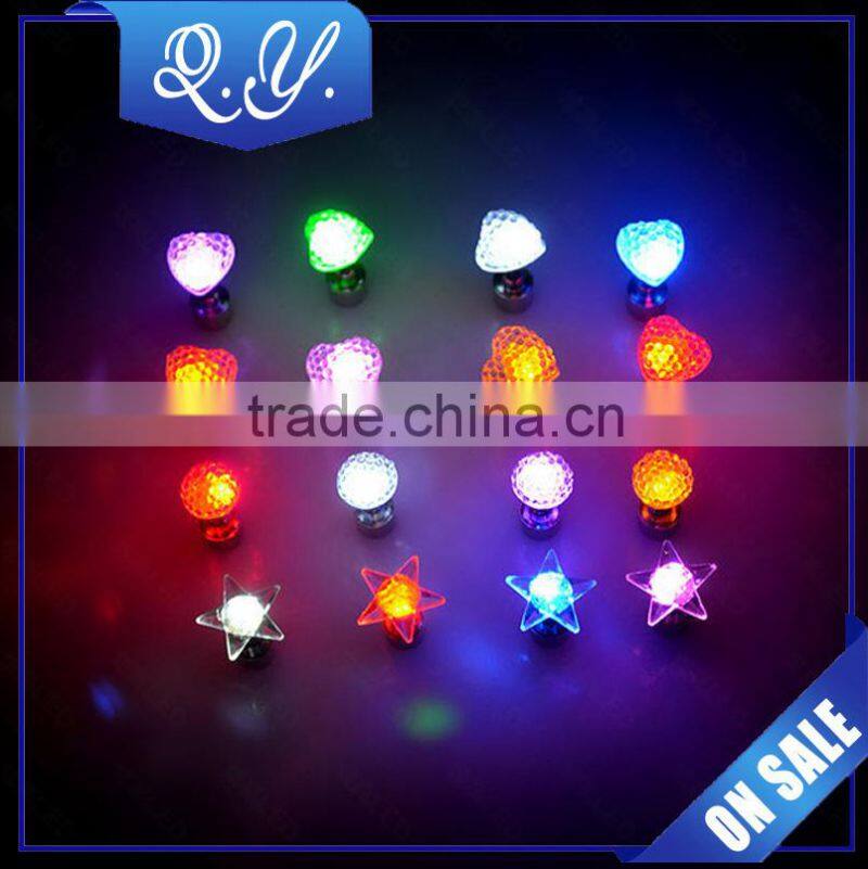 Love Design LED Light Earrings Cheap Hanging Earring Design Factory Supply