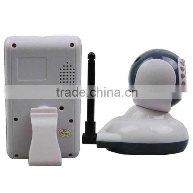 2.4G Wireless Baby Monitor Real-time Monitoring IR Night Vision 2-way Intercom Motion Detection 2.4 Inch LCD ScreenJVE2011