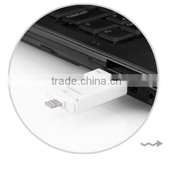 Factory Price High Quality Real Capacity OTG iFlash Drive 3 in 1OTG Pen Drive 8G,16G,32G For iPhone