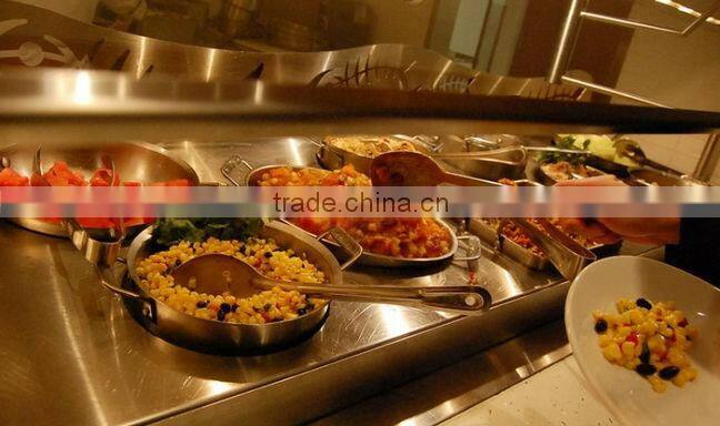 Electric Built-in Round Roll Top Chafing Dish,Stainless steel food warmer chafing dish