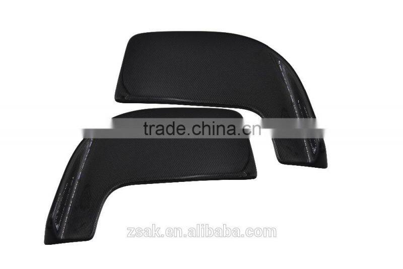 Universal carbon fiber front bumper lip diffuser