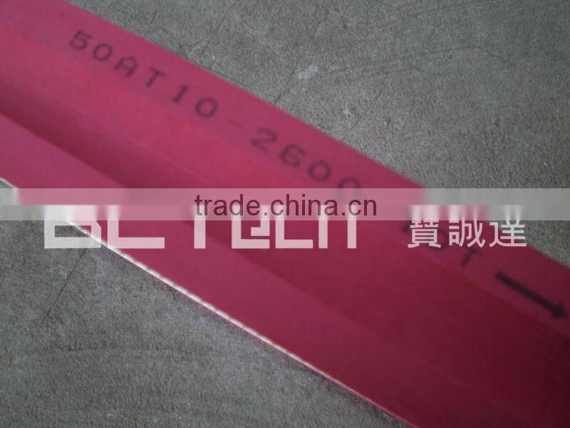 PU timing belt with rubber - thickness 2mm