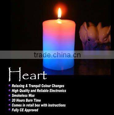 Light Activated LED Candle/cheap led candles/real light candle