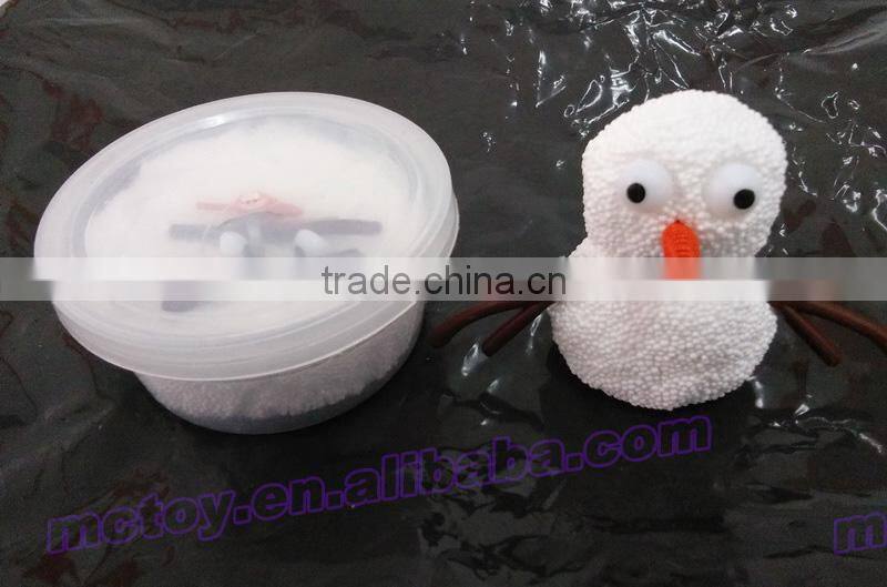 Christmas gift putty toys snow man putty toys
