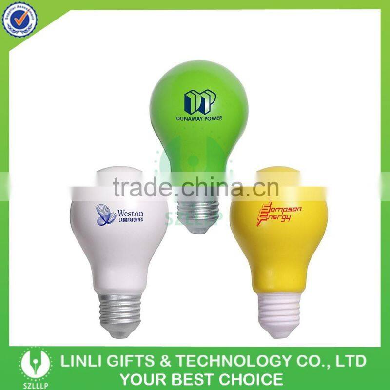 Light-Funiture Promotional Gift PU Anti-Stress Bulb