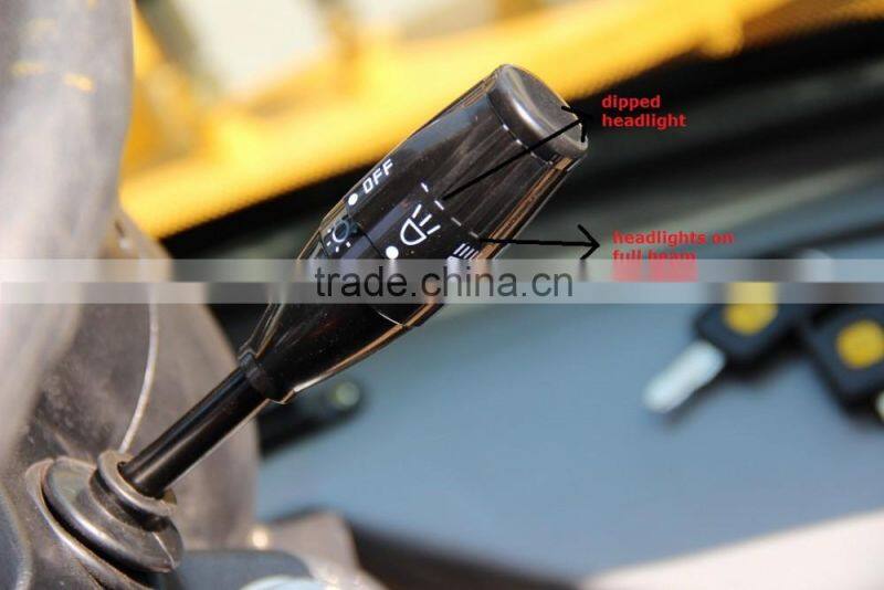 Wolf 1.6t agricultural tires loader Xinchai 498 Euro 3 engine loader compact loader