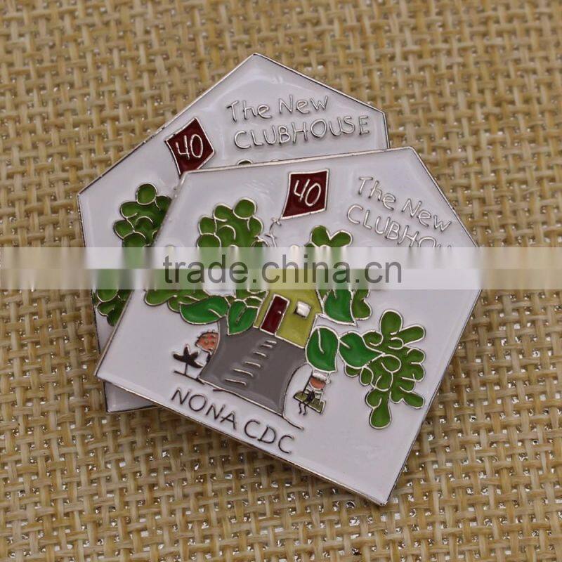 Custom Soft Enamel New Club House Lapel Pin