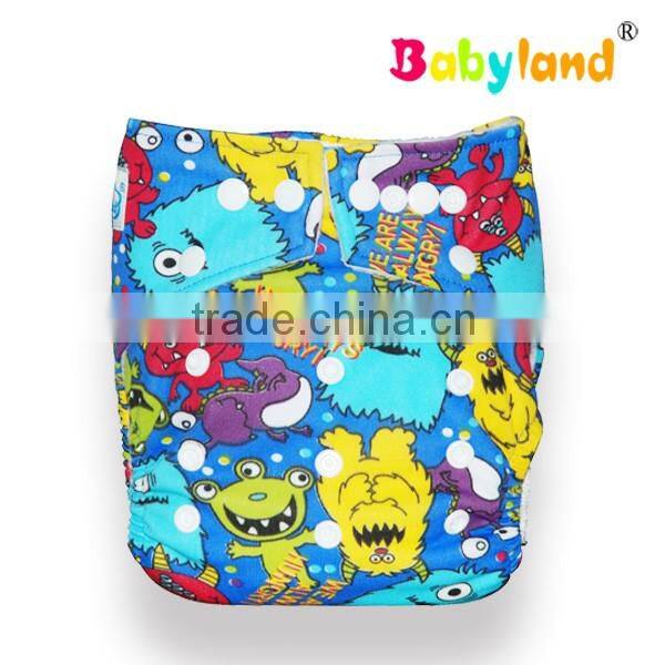 2016 new Prints Baby Cloth Diaper,Bamboo Charcoal Cloth Diaper