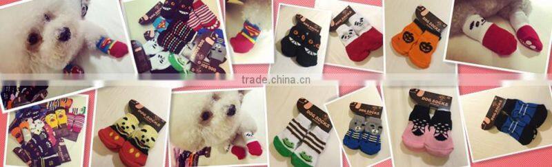 S10 new design cotton knitted dog socks for birthday