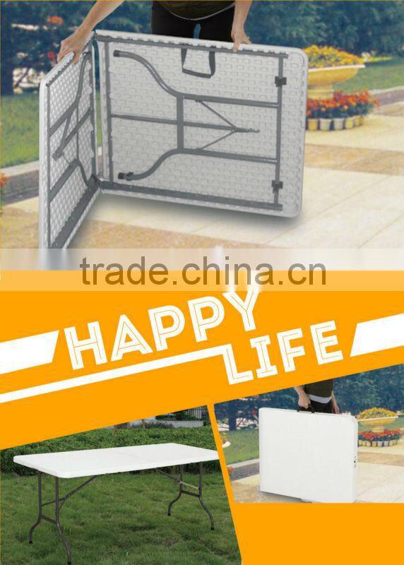 2015 new fold-away table / rattan furniture set/cheap furniture