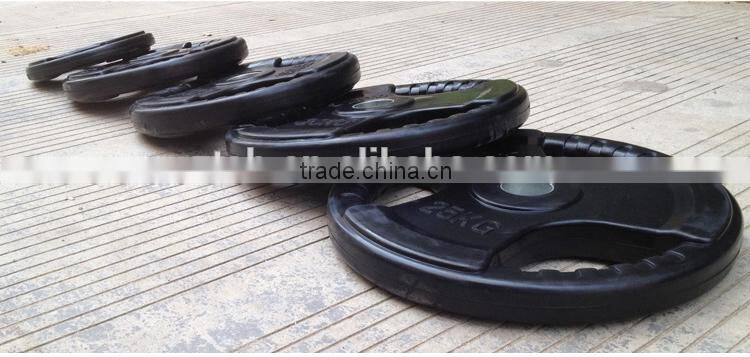 rubber olympic barbell plate factory