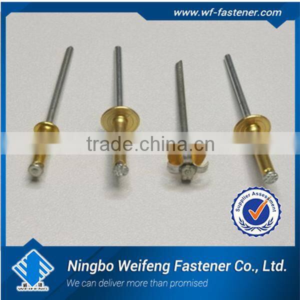 Supply all kinds of fastener products 316 stainless steel blind rivet made in china hardware fastener zhejiang manufacturer