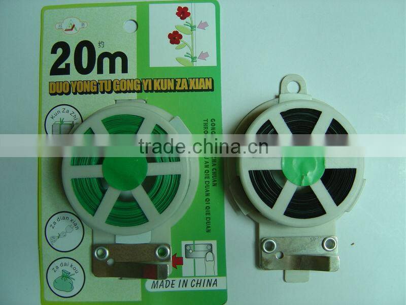 30 Meter Garden Plant Plastic Coated Twist Tie