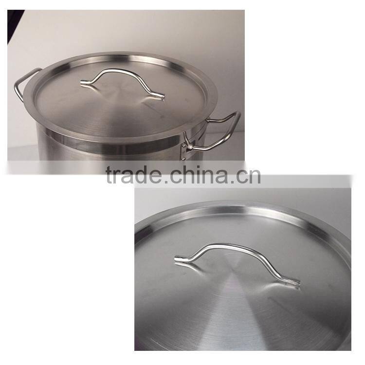 Hotel restaurant high efficency high temperature commercial stainless steel kitchen steam pot with composite bottom
