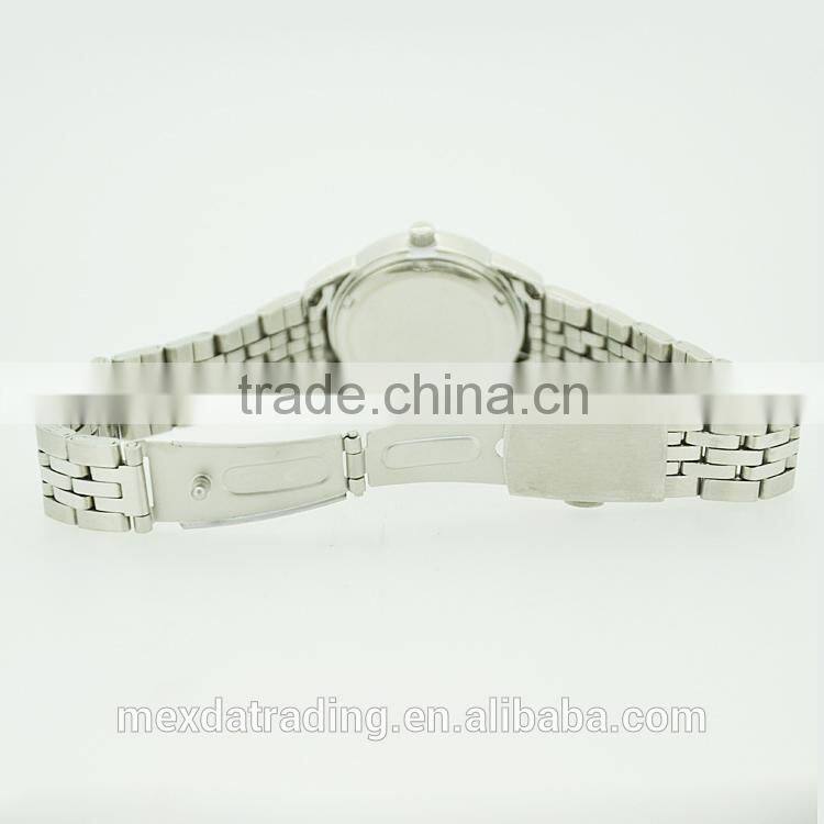 woman fashion quartz stainless steel resistant quartz watch