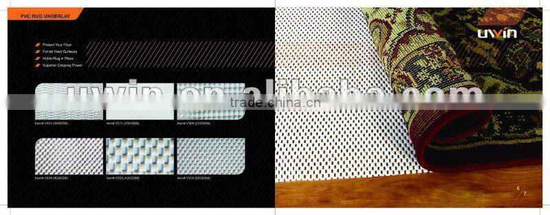 Anti-skid PVC Foam Rug Pad