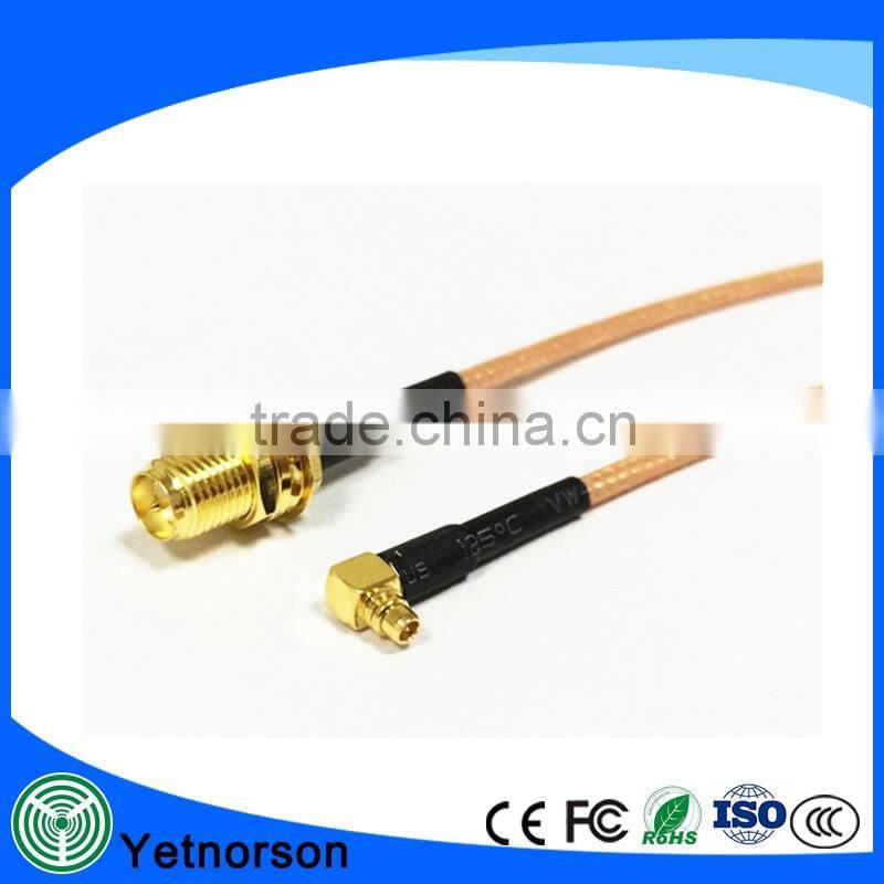 SMA to MMCX adapter RF jumper cable RF coaxial cable with RG316 cable and SMA connector