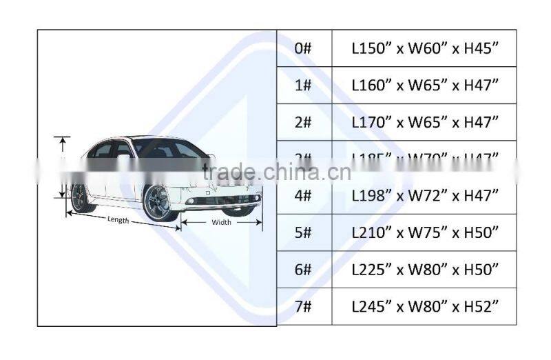Wholesale China Products Inflatable Car Cover