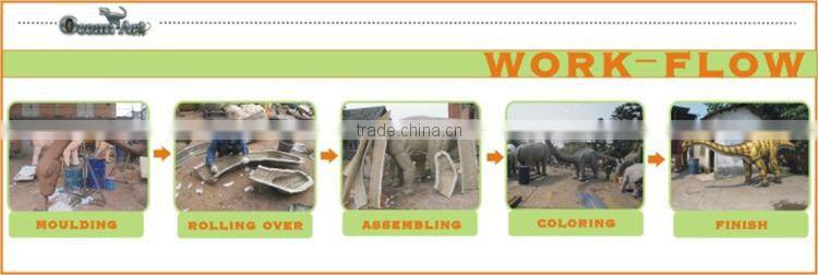 2014 hot-selling dinosaur crafts fiberglass dinosaur model