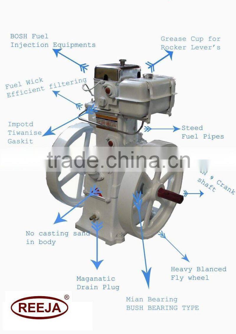 lister type diesel engine
