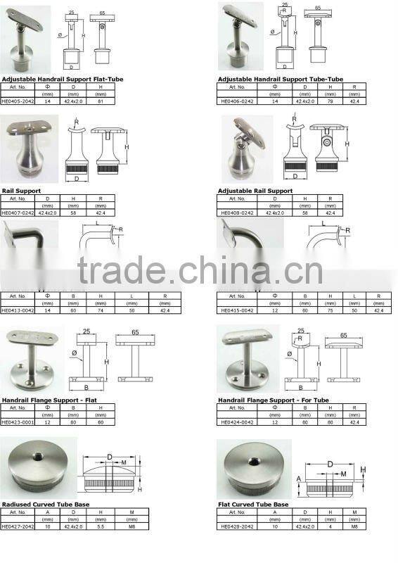 Stainless Steel Stair Handrail