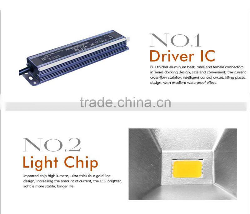 floodlight 80W with PIR sensor CE ROHS 3 years warranty