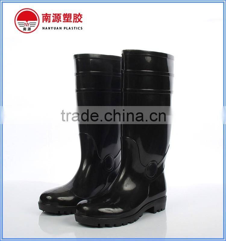 CE approved 100% waterproof PVC safety working boots
