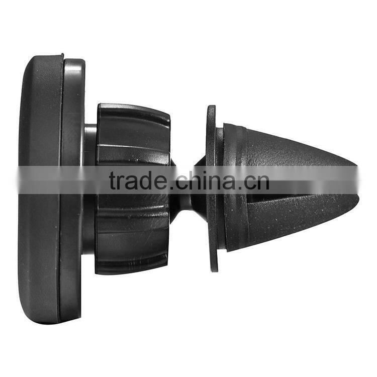 The strong magnet of the vent mount phone holder will protect your device from falling and damage