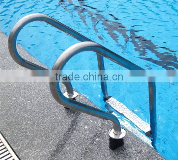 Guangzhou 304/316 Stainless steel 3 steps safety handrail swimming pool ladder