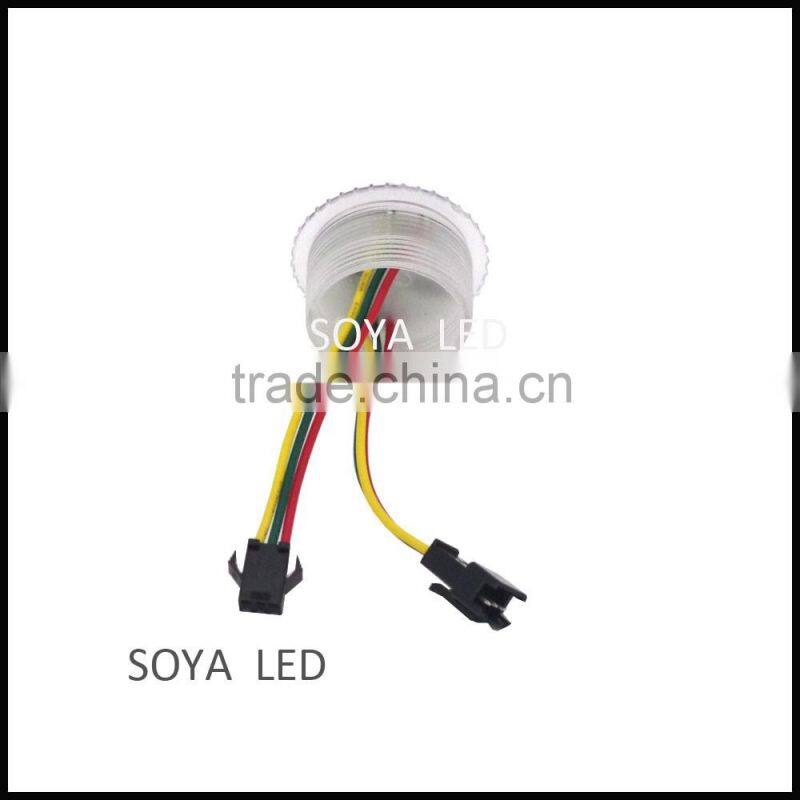 amusement ride pixel led lights 36mm 6 leds