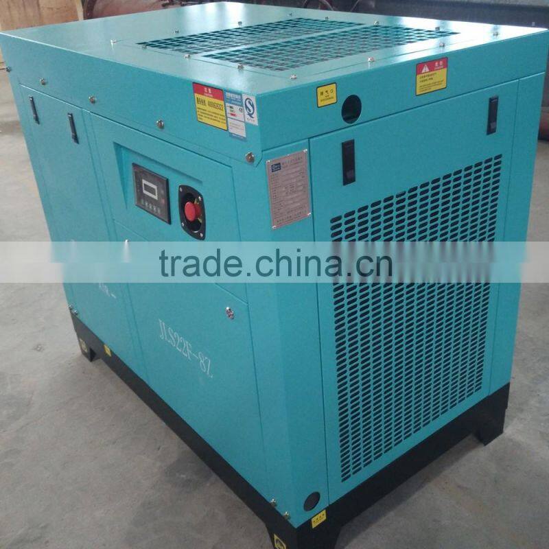 30 KW 8 / 10 bar air portable silent cheap oil free screw compressor ac for sale