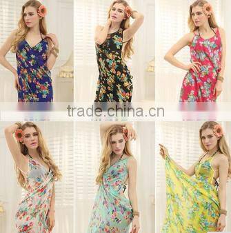 Fashion Women Lady Chiffon Soft Scarves Long Wraps Shawl Beach Scarf New Style