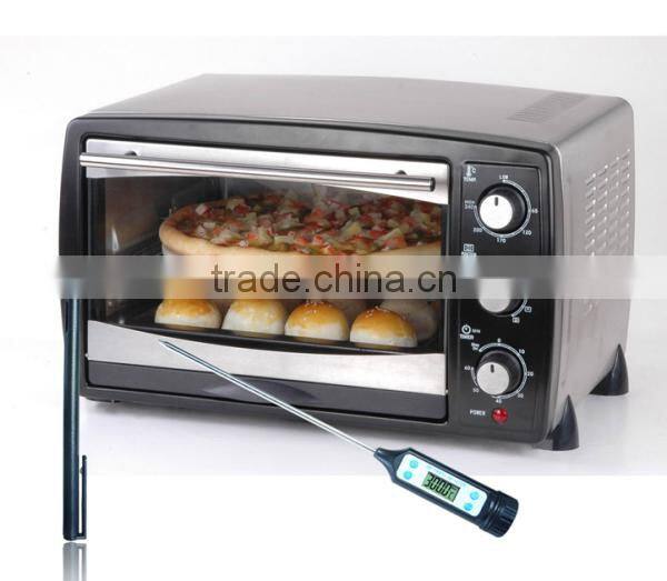 Waterproof cooking food thermometer with LCD display for food,coffee,milk,drink and at BBQ