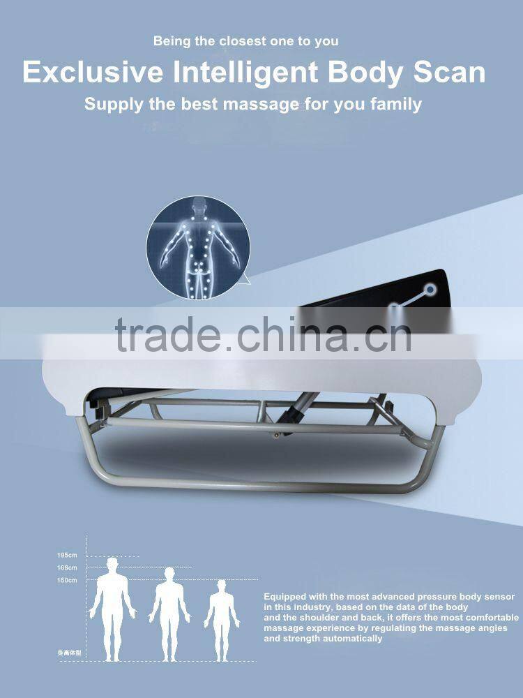 Auto working mode and manual working mode available lightweight portable massaging beds