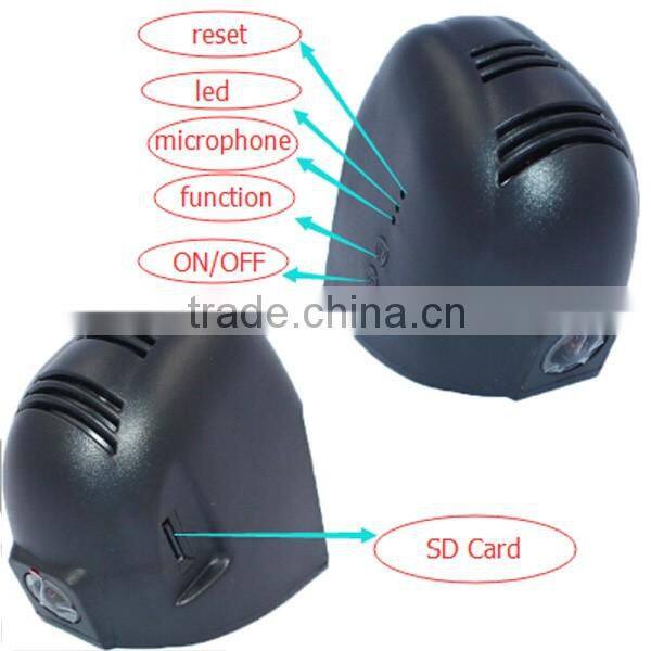 car dvr WIFI connection hidden car dvr camera hd 1080p car dvr fit for audi car