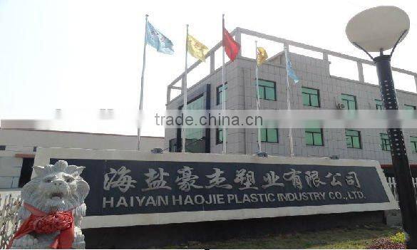 White clear plastic laminated wall panel