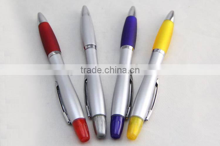 Simple design with mark function click promotional ballpoint pen