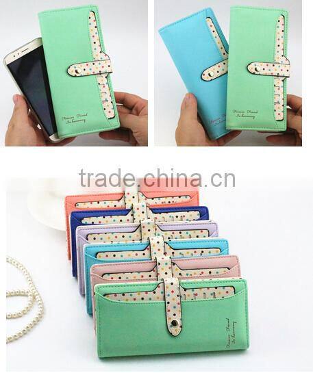 Long model insert card hasp best slim wallet for friend