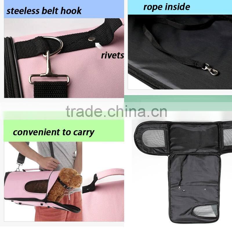 Oxford Soft Sided Airline Approved Cat Dog Pet Travel Dog Bag Pet Carrier Bag