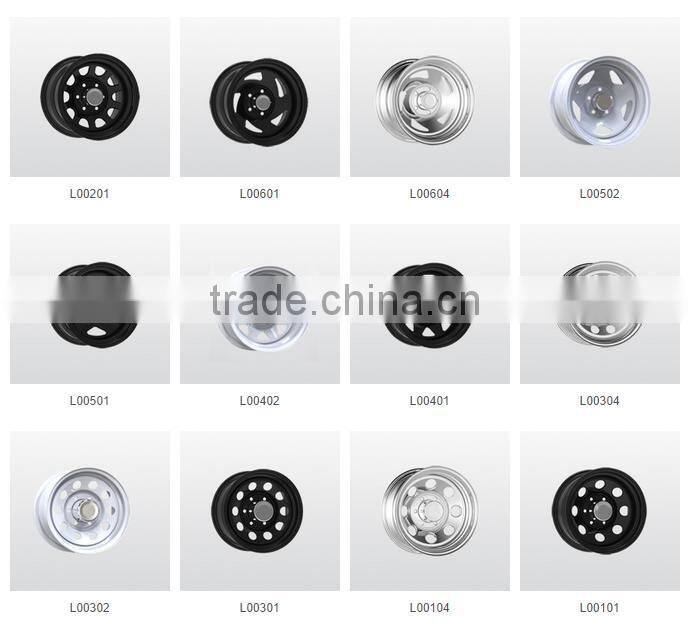 4x4 16 stainless steel wheel for cars