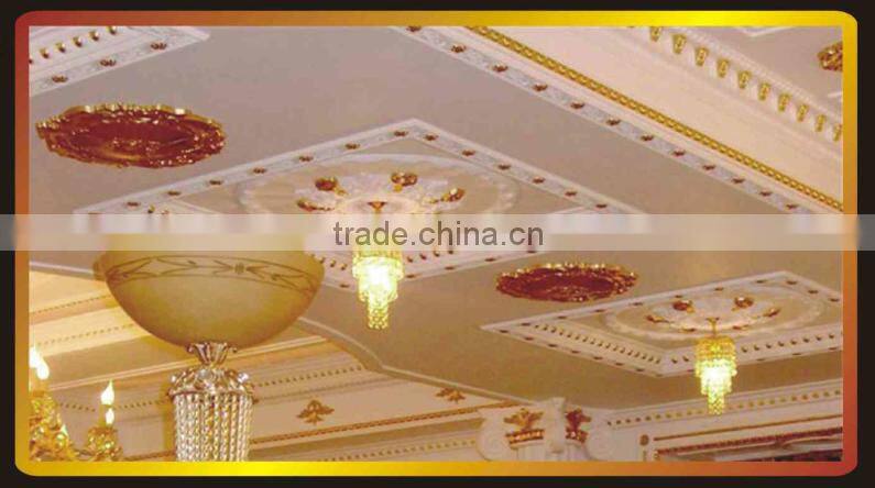 high-quality factory price simple European style PU plain cornices mouldings materials for building decoration