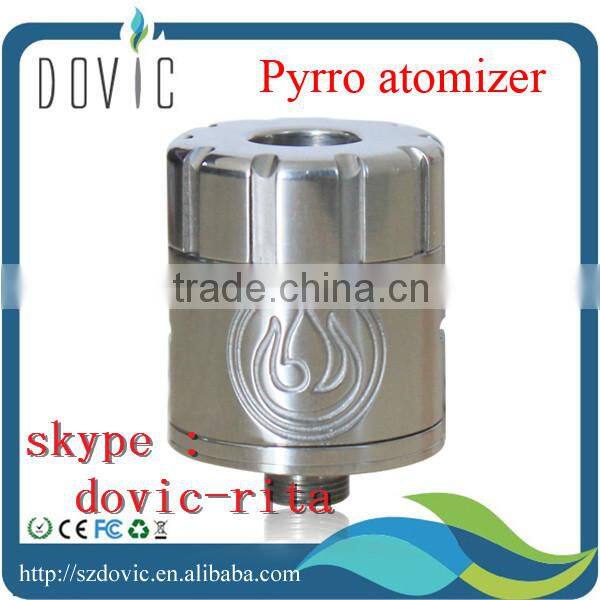 Newest design full mechanical pyrro clone /rba pyrro atomizer /pyrro atomizer