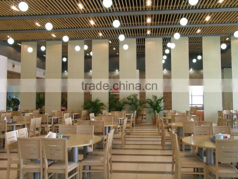 New product china soundproof restaurant movable partition wall