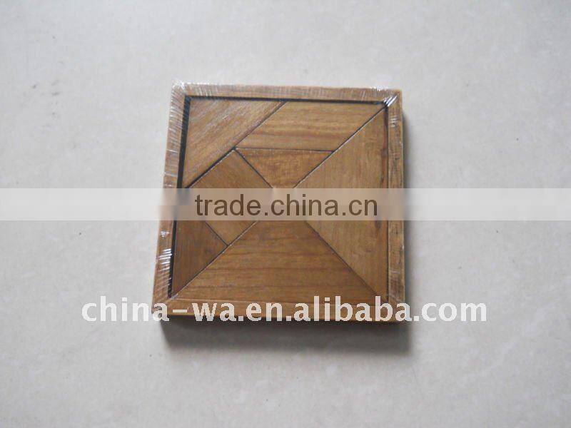 wood tangram jigsaw puzzle game toy