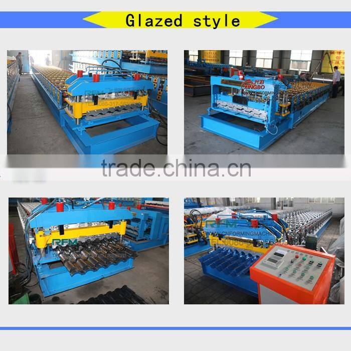 FX950 glazed tile roofing sheet rolling machinery