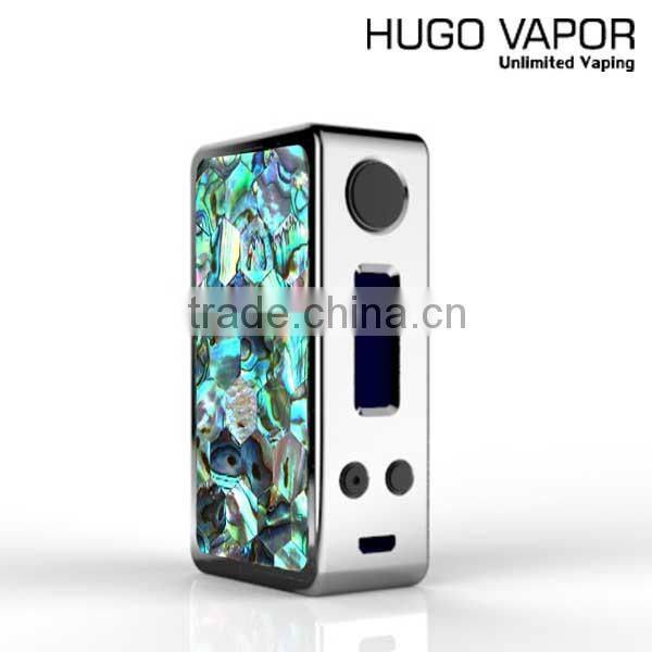 2016 hot selling abalone shell box mod HoneyHive 80W TC vape mod hugo vape mod from E-tone