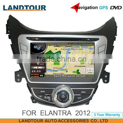 Car multimedia Player Navigation GPS DVD for HYUNDAI ELANTRA 2013 CE FCC ROHS