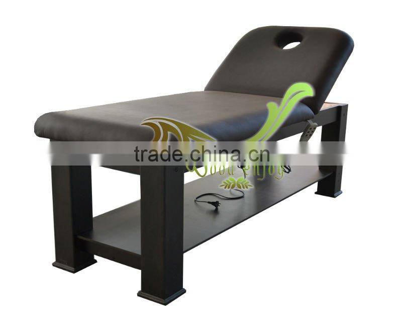 Sponge-Mat Full Body Massage Bed Electric Facial Bed
