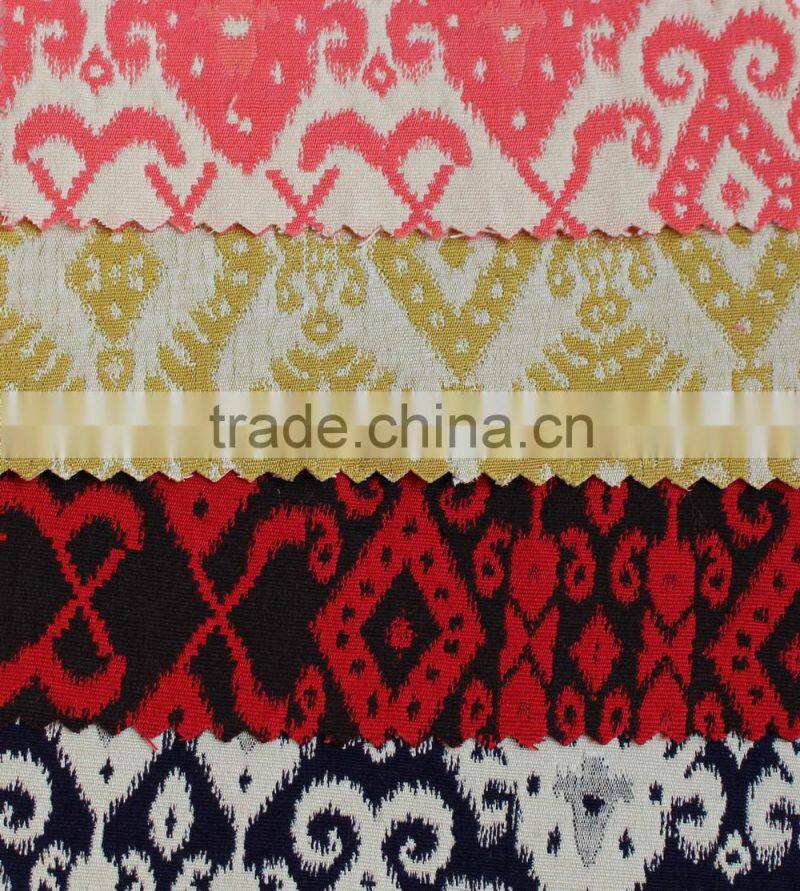 polyester thick jacquard chenille upholstery fabric