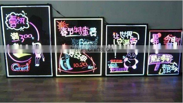 Crystal Acrylic LED writing board